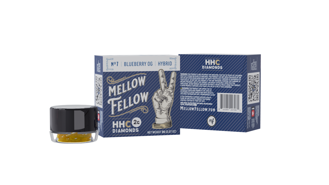 Mellow Fellow HHC Diamonds Dabs - Concentrate - 2G